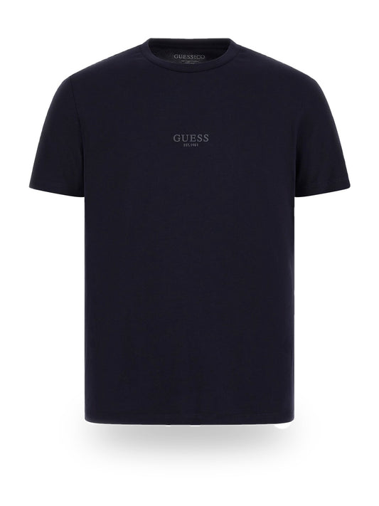 Guess Aidy Cn Ss Tee - T-Shirt Uomo - Blu