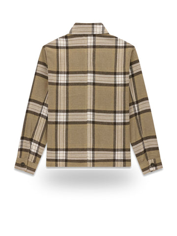 Guess Ls Flannel Check Shirt - Camicie Uomo - Yd Diagonal Melange