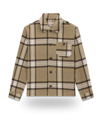 Guess Ls Flannel Check Shirt - Camicie Uomo - Yd Diagonal Melange