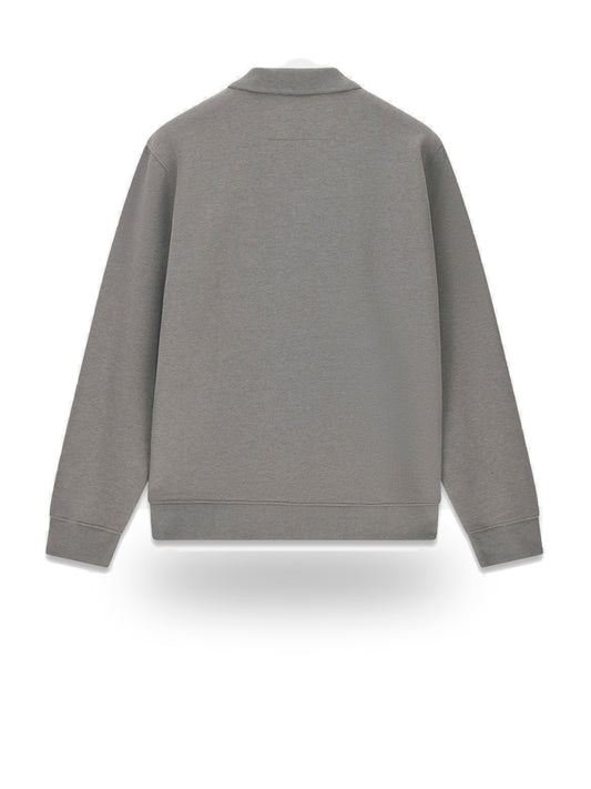 Guess Ls Polo Sweatshirt - Felpe Uomo - Grigio