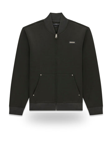 Guess Ls Full Zip-up Bomber Sweatshi - Felpe Uomo - Marrone