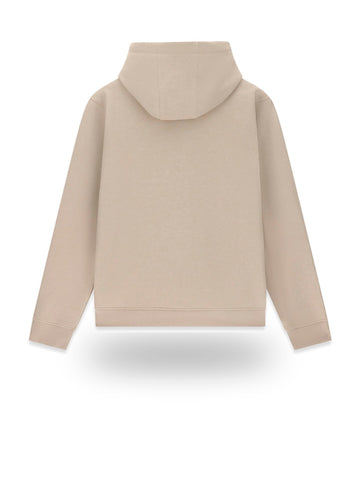 Guess Ls Teddy Bear Melange Hooded S - Felpe Uomo - Beige