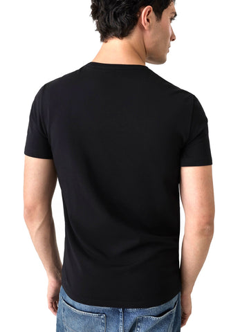 Guess Cn Ss Core Extra Slim Tee - T-Shirt Uomo - Nero