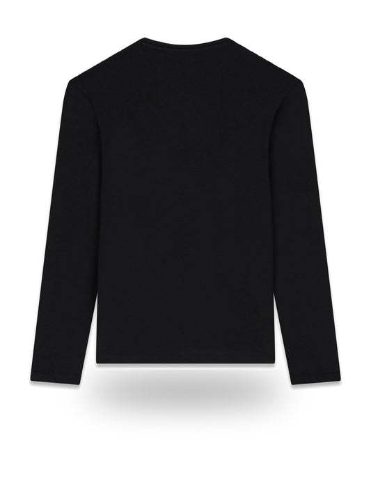 Guess Cn Ls Core Extra Slim Tee - T-Shirt Uomo - Nero