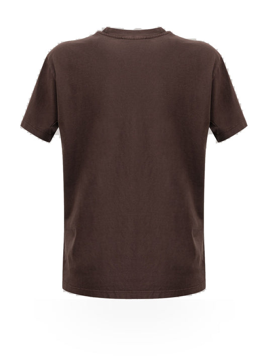 Hinnominate T-shirt In Jersey Tinta - T-Shirt Donna - Caffe