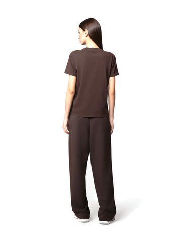 Hinnominate T-shirt In Jersey Tinta - T-Shirt Donna - Caffe