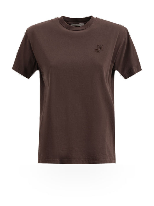 Hinnominate T-shirt In Jersey Tinta - T-Shirt Donna - Caffe