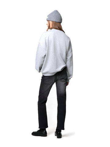 Hinnominate Felpa Paricollo Con Stampa - Felpe Donna - Grigio