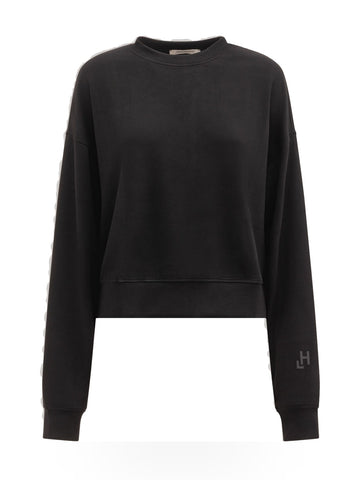 Hinnominate Felpa Paricollo In Viscosa - Felpe Donna - Nero