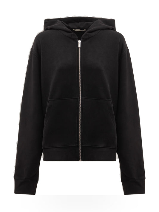 Hinnominate Felpa Cappuccio Full Zip - Felpe Donna - Nero