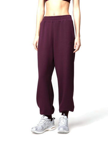Hinnominate Pantalone In Viscosa - Pantaloni Donna - Bordeaux