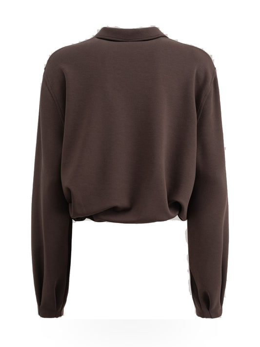 Hinnominate Maglia A Polo In Viscosa - T-Shirt Donna - Caffe
