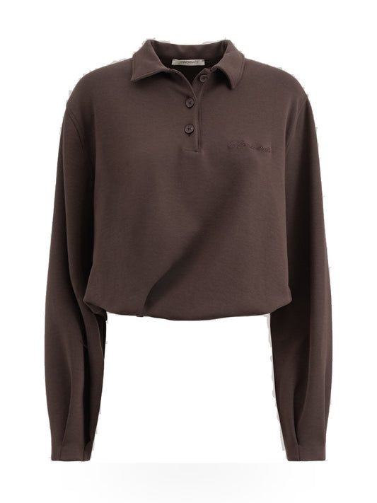 Hinnominate Maglia A Polo In Viscosa - T-Shirt Donna - Caffe