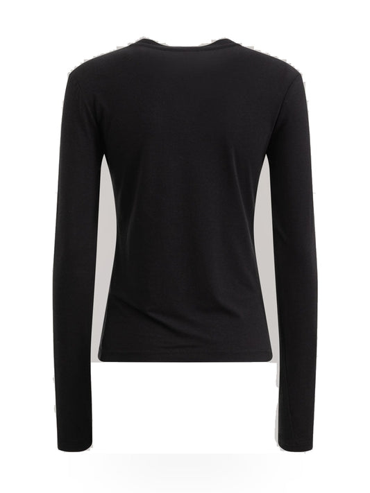 Hinnominate Maglia Paricollo In Prima Lana - Maglieria Donna - Nero