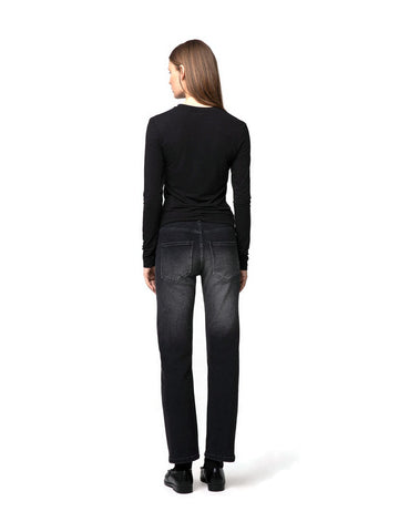 Hinnominate Maglia Paricollo In Prima Lana - Maglieria Donna - Nero