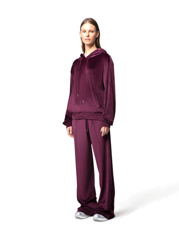Hinnominate Felpa Cappuccio In Ciniglia - Felpe Donna - Bordeaux