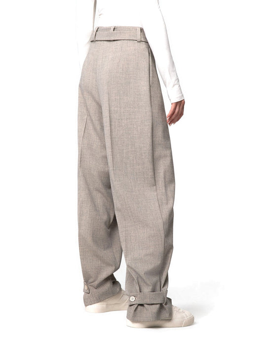 Hinnominate Pantalone In Poliviscosa - Pantaloni Donna - Beige