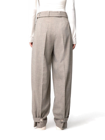 Hinnominate Pantalone In Poliviscosa - Pantaloni Donna - Beige