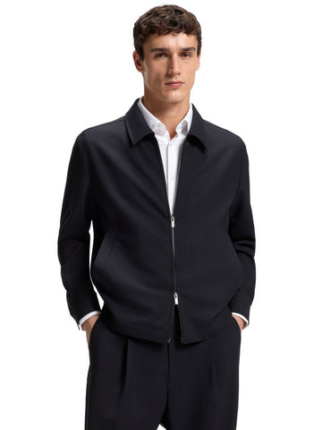 Hugo Boss P-Carper-Zip - Capospalla Uomo - Blu Scuro