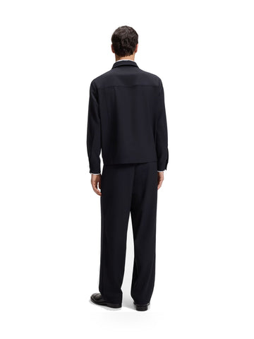 Hugo Boss P-Carper-Zip - Capospalla Uomo - Blu Scuro