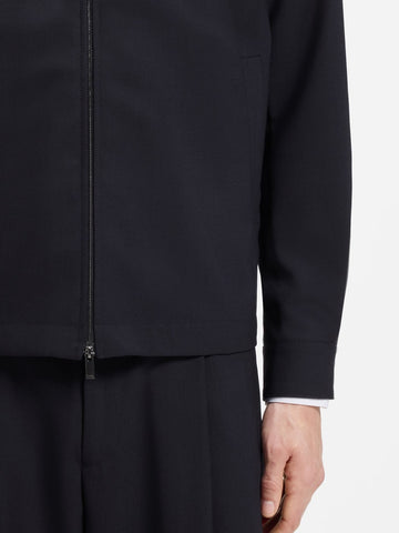 Hugo Boss P-Carper-Zip - Capospalla Uomo - Blu Scuro