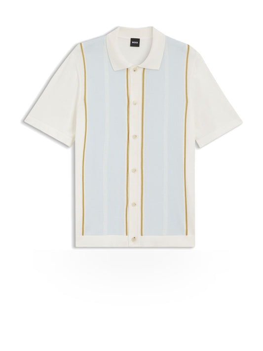 Hugo Boss C-Lastro - Maglieria Uomo - Open White