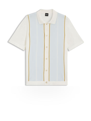 Hugo Boss C-Lastro - Maglieria Uomo - Open White