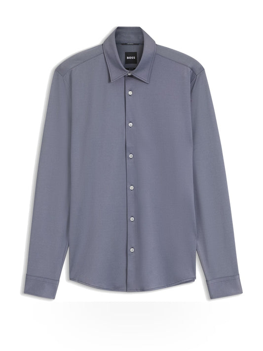 Hugo Boss P-Roan-K-F-263 - Camicie Uomo - Blu
