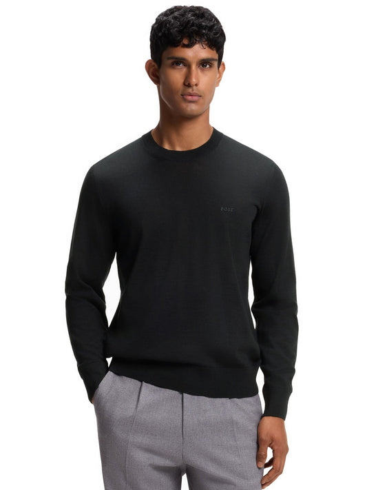 Hugo Boss H-Leno-L - Maglieria Uomo - Nero