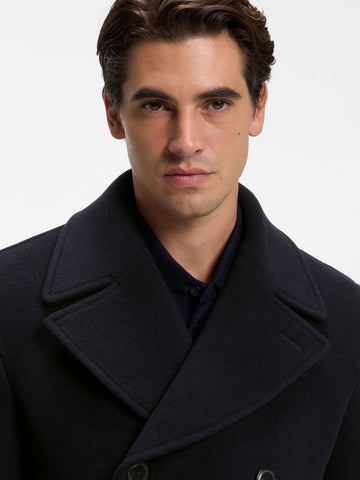 Hugo Boss H-Hyde-Peacoat-264 - Capospalla Uomo - Blu