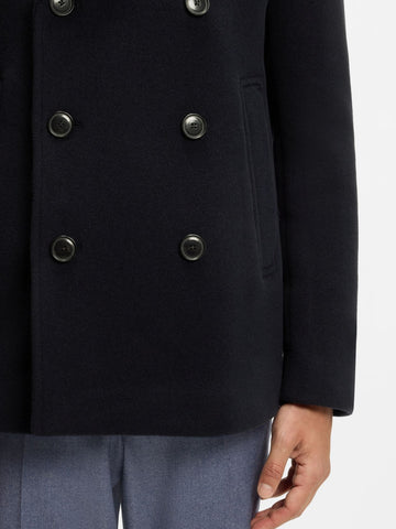 Hugo Boss H-Hyde-Peacoat-264 - Capospalla Uomo - Blu