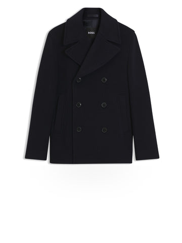 Hugo Boss H-Hyde-Peacoat-264 - Capospalla Uomo - Blu