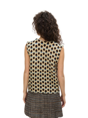 IBlues Iblfune - Gilet Donna - Panna