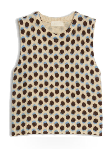 IBlues Iblfune - Gilet Donna - Panna