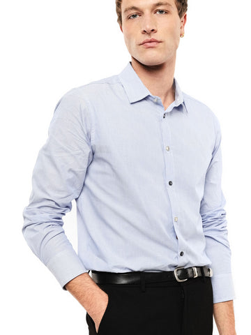 Imperial Camicia - Camicie Uomo - Celeste Righe