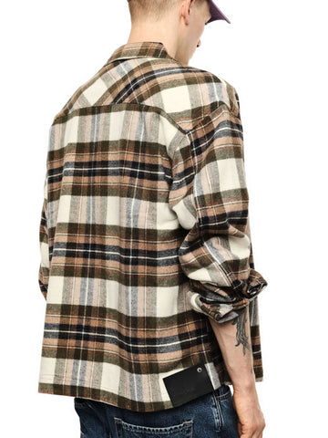 Imperial Camicia - Camicie Uomo - Beige/Verde