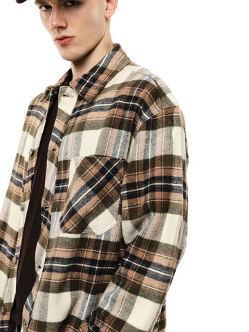 Imperial Camicia - Camicie Uomo - Beige/Verde
