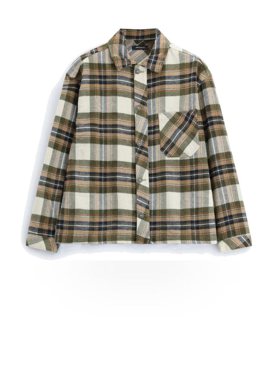 Imperial Camicia - Camicie Uomo - Beige/Verde