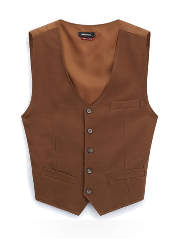 Imperial Gilet - Gilet Uomo - Marrone Bruciato