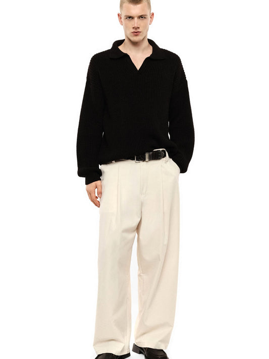 Imperial Pantaloni - Pantaloni Uomo - Panna