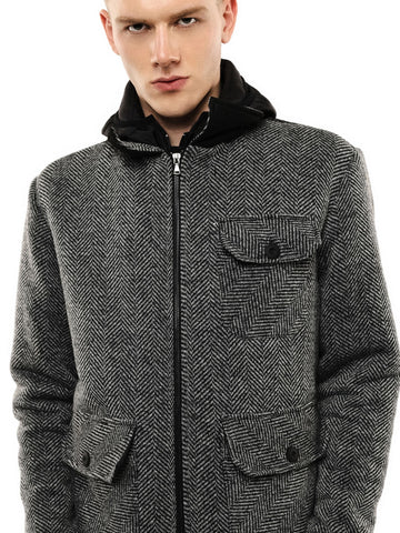 Imperial Giubbotto - Capospalla Uomo - Grigio Spinato
