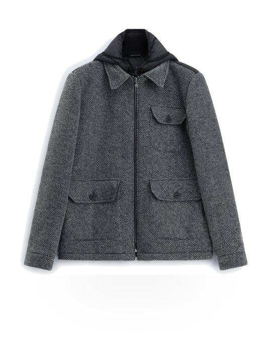 Imperial Giubbotto - Capospalla Uomo - Grigio Spinato