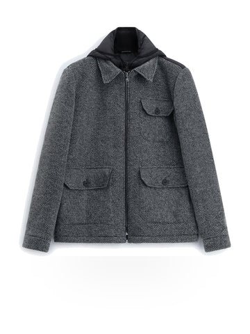 Imperial Giubbotto - Capospalla Uomo - Grigio Spinato