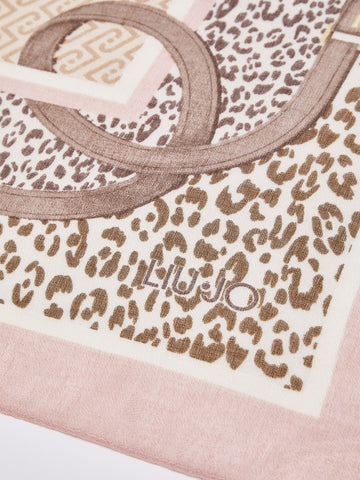 Liu-Jo Ecs Stola Anim. Cint 70x180 - Sciarpe e Foulard Donna - Multicolore