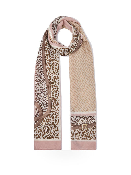 Liu-Jo Ecs Stola Anim. Cint 70x180 - Sciarpe e Foulard Donna - Multicolore