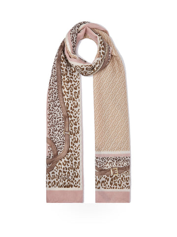 Liu-Jo Ecs Stola Anim. Cint 70x180 - Sciarpe e Foulard Donna - Multicolore