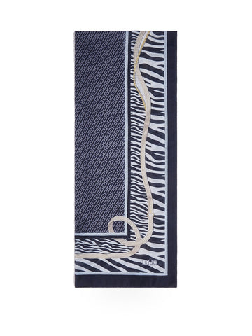 Liu-Jo Ecs Stola Anim. Cint 70x180 - Sciarpe e Foulard Donna - Multicolore