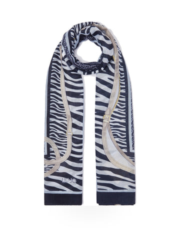 Liu-Jo Ecs Stola Anim. Cint 70x180 - Sciarpe e Foulard Donna - Multicolore