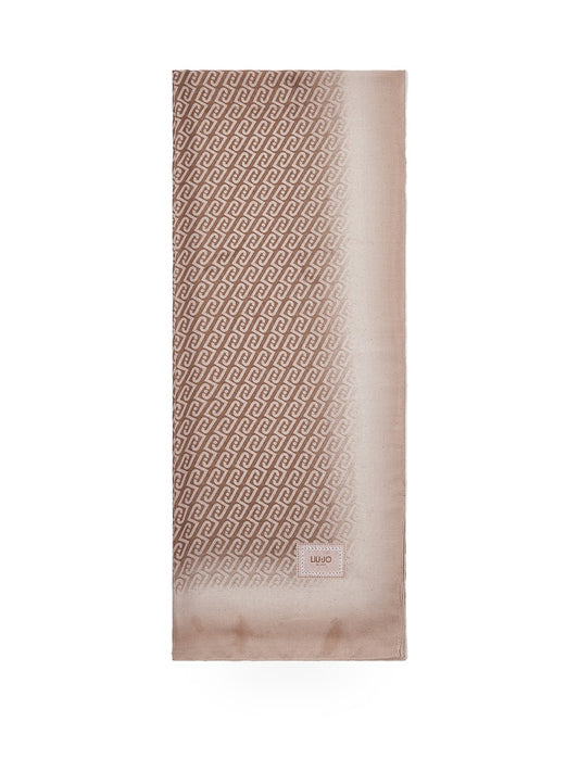 Liu-Jo Ecs Stola Allovershaded - Sciarpe e Foulard Donna - Beige