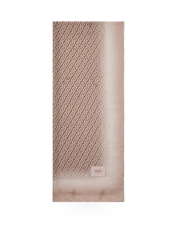 Liu-Jo Ecs Stola Allovershaded - Sciarpe e Foulard Donna - Beige